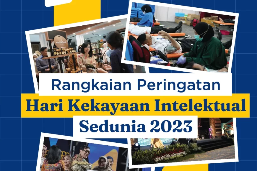 Hari Kekayaan Intelektual Sedunia dirayakan pada 26 April setiap tahunnya. Menariknya, Indonesia memiliki rangkaian acara bertemakan ‘Perempuan Indonesia Kreatif dan Inovatif: Ekonomi Tangguh’ untuk merayakannya sejak Februari 2023 lho!